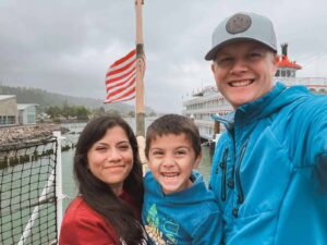 astoria oregon with kids. columbia river maritime museum ship